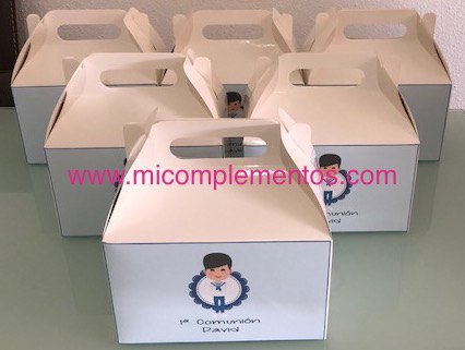Cajas de chuches personalizadas comunión – M&I Complementos
