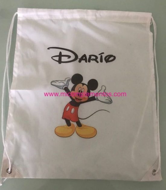 Mochila cuerda personalizada