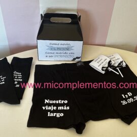 Kit como novio calzoncillos