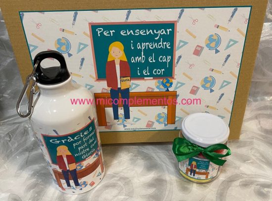 Kit profesor/a botella y chuches - Imagen 2