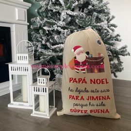 Saco XXL de papá noel o reyes magos