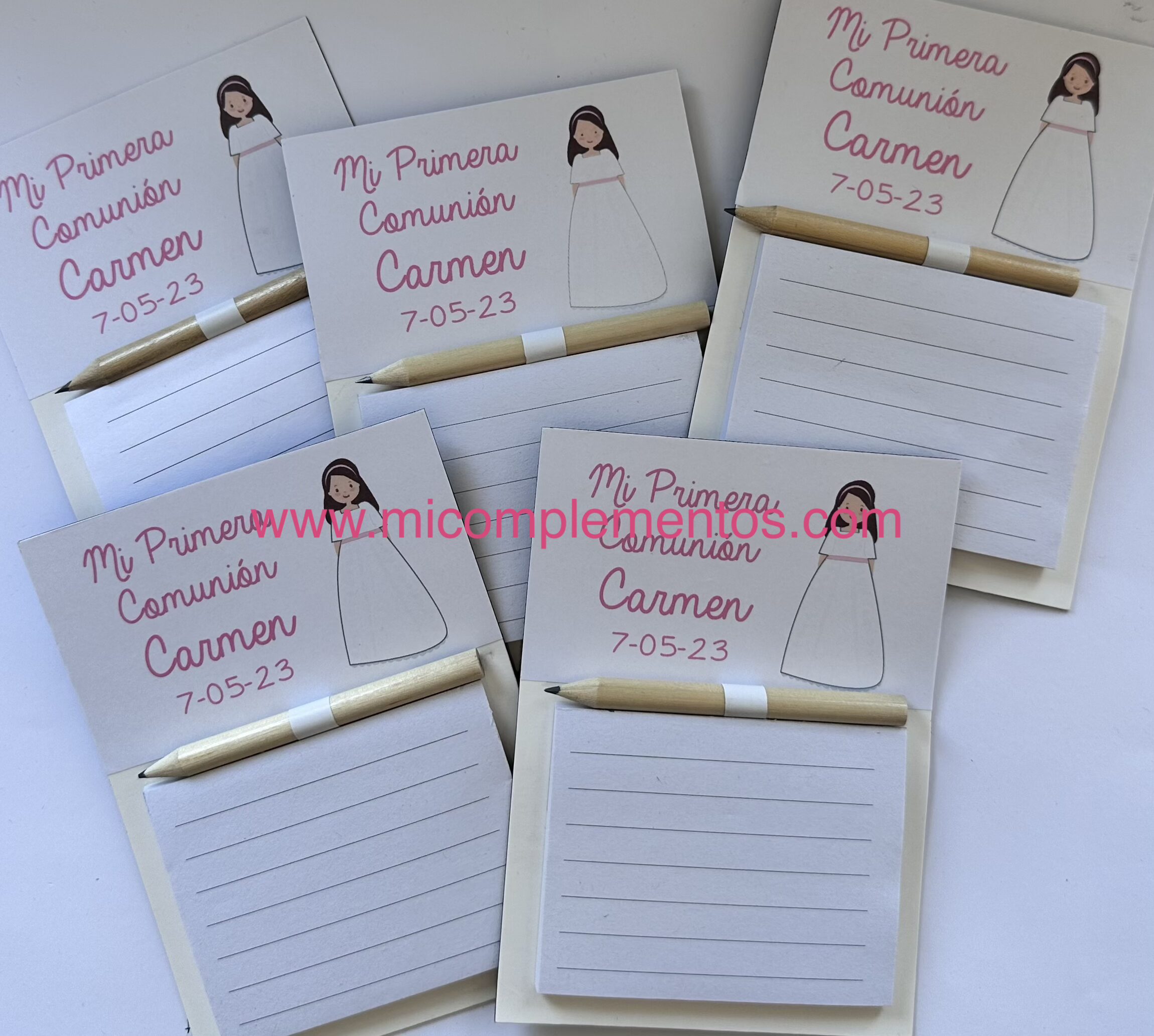 Libreta imán mas lápiz