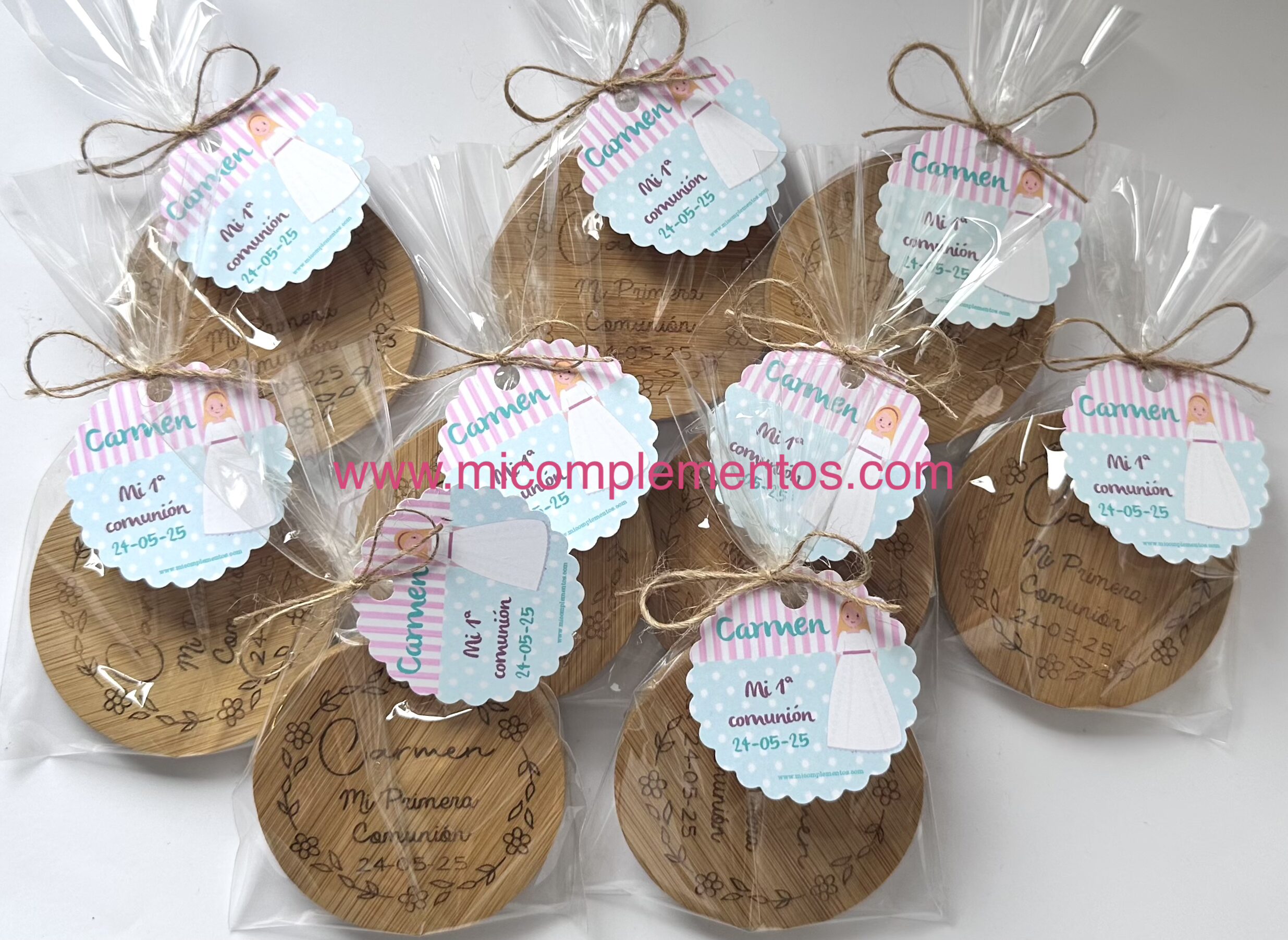 Espejo madera flor - Imagen 3