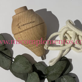 Peonza de madera nombre