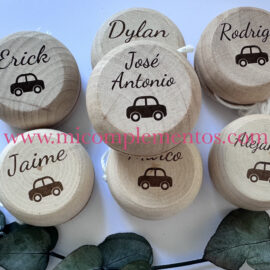 Yoyó de madera dibujo