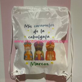 Mochila caramelos cabalgata