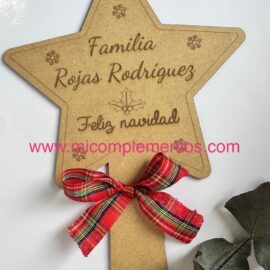 Estrella cima árbol