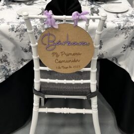 Placa silla comulgante